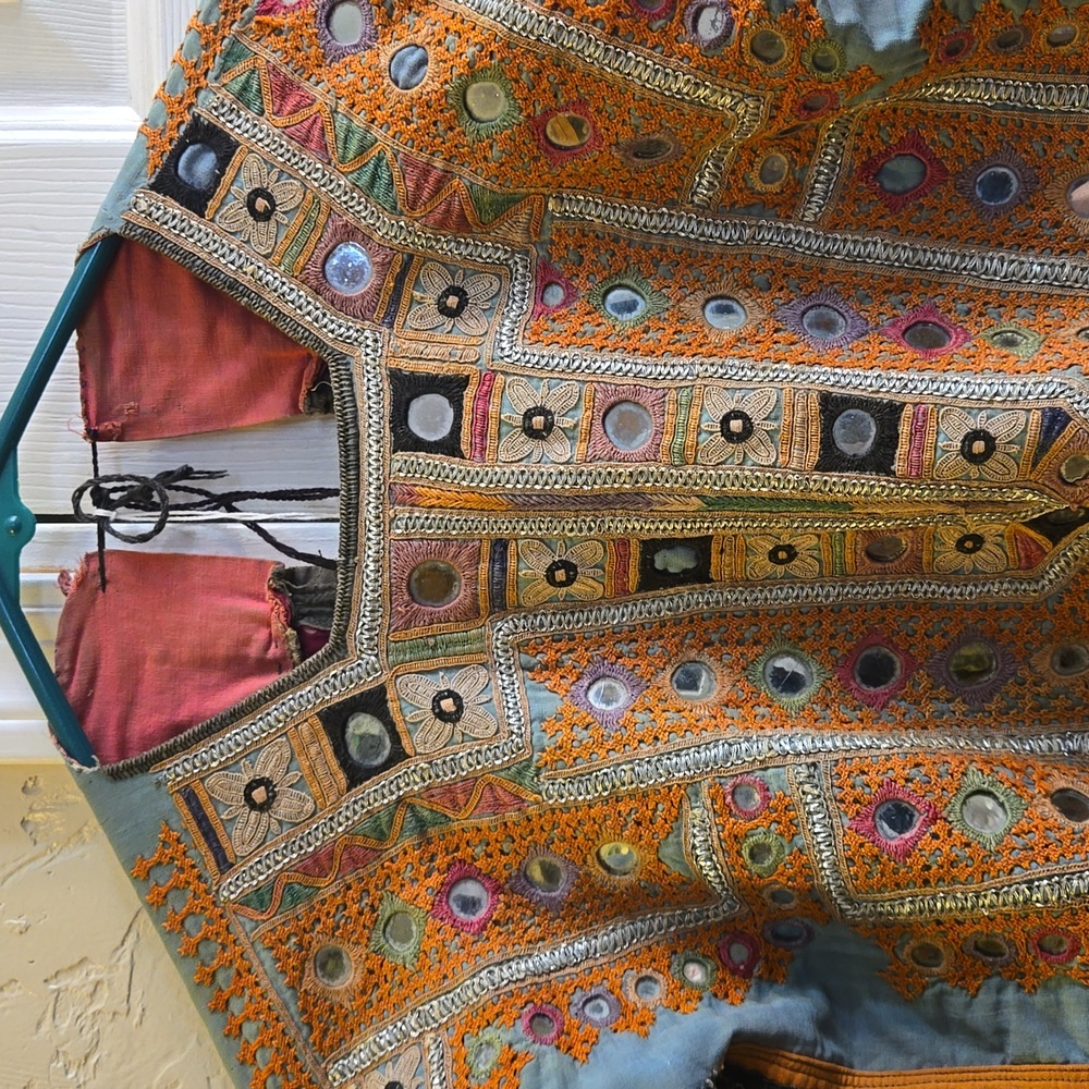 Vintage OOAK Indian Kurtl Gown Anarkali - Picture 3 of 11